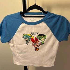 Powerpuff girls crop top